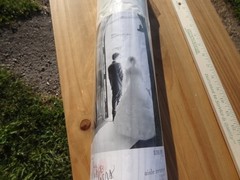 Lace Print Wedding Aisle Runner – Studio His & Hers 3′ x 100′ – 1 Piece NEW!