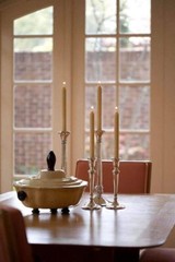 Root Candles Unscented Smooth Arista 9-Inch Dinner Candles, 12-Count, Beeswax