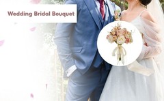 Wedding Bridal Bouquet Bridesmaid Bouquet Centerpieces Elegant Wedding Bouquet