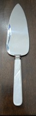 VTG Treasure Masters Sheffield England Wedding Cake Server Faux Pearl Handle