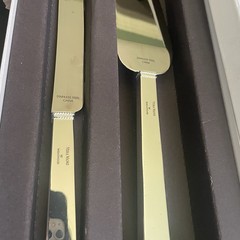 Vera Wang Wedgwood Love Knot Cake Knife & Server 2pc Stainless Steel Set W/Box