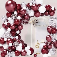 Maroon Graduation Party Decorations/Graduation Decorations Maroon White