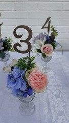 Large Lot Wedding Florals 15 Centerpieces 2 Bouquets Arch Decorations