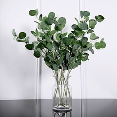 2 Green 40-Inch ARTIFICIAL EUCALYPTUS LEAVES Sprays Stems Wedding Party Supplies
