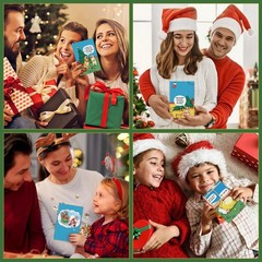 FLYAB Funny Christmas Cards Boxed – 24 Assorted Christmas Cards with Envelope…