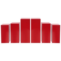 6 PCS Display Pedestal Stand, Display Pillars for Birthday Party Wedding