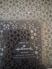 Hallmark Wedding Ring Monogram Memory Book