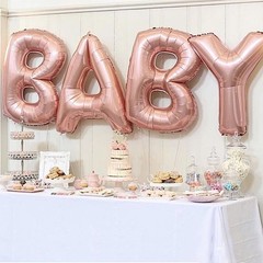40″ Rose Gold Letter D Mylar Foil Balloon Birthday Party Wedding Decorations