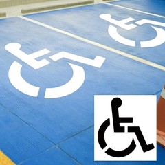 Handicap Parking Stencil, 33″x36″ Reusable Silicone Parking Lot Stencils for …