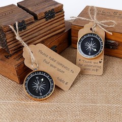 50 Sets/100pcs Compass Wedding Favors for Guests, Compass Souvenir Gift with …
