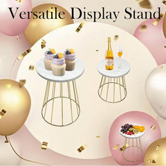 Premium Marble Cupcake Stand Set of 2 – Elegant Party Décor Display