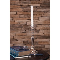 Vintage Silverplate Taper Candlestick | Romantic Wedding & Tablescape Decor