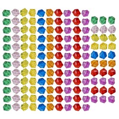Decorative Glass Pebbles Stone Beads Vase Nugget Wedding Home Ornament New Uk