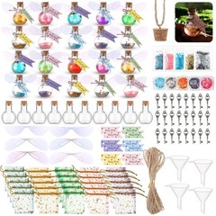 Jinei 262 Pieces Mystery Potion Craft Kit with 1.3 x 1.85 inches, multicolor