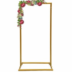 1m Rectangular Flower Decor Arch Rack Wedding Ballon Stand For Venue Stage Decor
