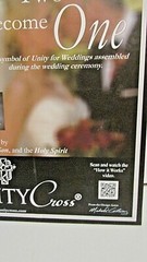 The Unity Cross Pearlescent Wedding Centerpiece Christian Limited Edition