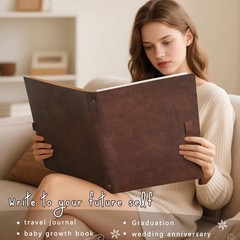 Artmag Photo Album 4×6 320 Photos, Thick Leather Cover Picture Album with 20 …