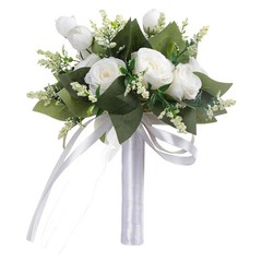 Simulation Bridal Bouquet Elegant Artificial Flowers for Celebrations Home Event