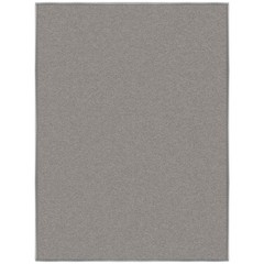 Gray Door Mat Entryway Rug NonSlip Durable LowPile Indoor 2.3×3 Ft Carpet
