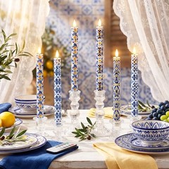 Pcs Party Decorations Mediterranean Flameless Candles LED 11 6 Amalfi Coast