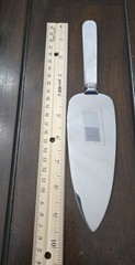 VTG Treasure Masters Sheffield England Wedding Cake Server Faux Pearl Handle