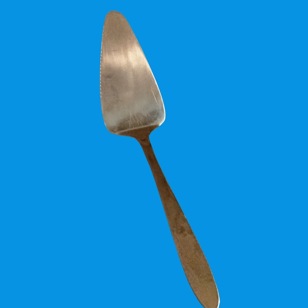 Crate Barrel Pie Server Serrated Edge Stainless Steel Bakeware Tool