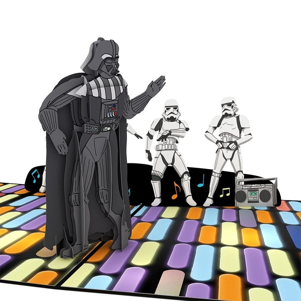 Lovepop Happy Birthday Pop-Up Card for Her and Him – 3D Star Wars Birthday Gr…