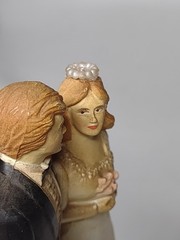 Vintage Wedding Cake Topper 5″ Approx New Zealand