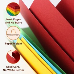 11×17 Large Cardstock A3 Color Paper Colored Card Stock 15 Sheets colored