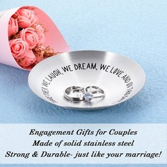 Bridal Shower Gifts, Bachelorette Gifts for Bride, Ring Holder for Wedding, E…