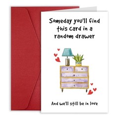 Romantic Anniversary Cards Gift for Husband Wife Boyfriend Girlfriend Partner…