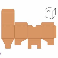 Cube Box 2 1/4″ Party Favor Box – Gift Box – Wedding – Birthday – Package of 10