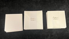William Arthur 30 Table Cards, 25 Plain Place Cards, & 25 Envelopes – Receptions