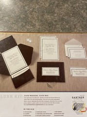 Gartner Studios Deluxe Brown Wedding Invitation Kit 50 Count