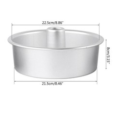 9 Inch DIY Aluminum Alloy Hollow Chimney Cake Moulds Cake Pans Baking Cake Tools