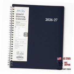 2026-2027 Weekly and Monthly Academic Year 7″ x 9″ Enterprise Navy- 2026/2027