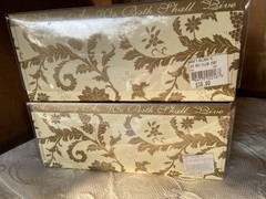 2 Pieces Wedding Ring Pillows Ivory Love Knot – Beverly Clark in Original Boxes