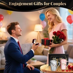 Wedding Gifts for Couples 2026 Mr and Mrs Mug Set Bridal Shower Engagement Ch…