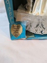Vintage Coast Novelty MFG Co. Bride and Groom cake topper – original box – read