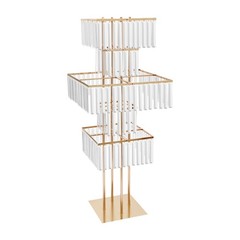 2PCS Flower Display Stand, 5 Tier Flower Vase Stand, Modern Wedding Flower Stand