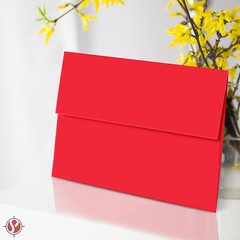 A2 Red Envelopes for Holiday Invitations & Greetings – 5 3/4 x 4 3/8″ – 25 Qty