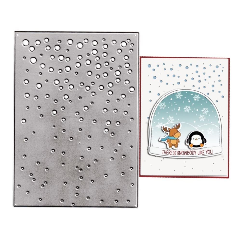 Dot Dotted Star Background Frame Cutting Dies, Stars Die Cuts Metal Embossing…