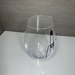 Bride Ring Finger Stemless Wine Glass 16 oz
