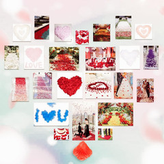 2000Pieces Rose Petals, Artificial Flower Petals Fake Rose Petals for Romantic N