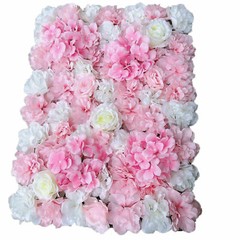 6pcs Artificial Silk Flower Wall Panel Wedding Party Mat Venue Decorations USA