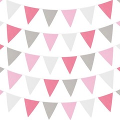 Bunting Banner Wedding For Birthday Home Party Decoration Floral Flag