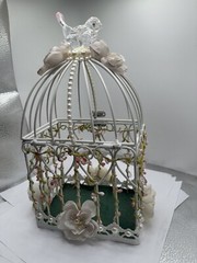 Wedding Centerpiece Cage 12”