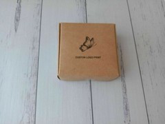 300 Kraft Paper Boxes Business Logo Print Gift Soap Jewelry chocolate Cookie Box