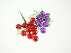 Grape Bunch Vines Floral Leaves Acrylic Wedding Baby Shower Gift Embellishments