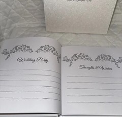 Wedding Guest Thoughts Book 8.5”